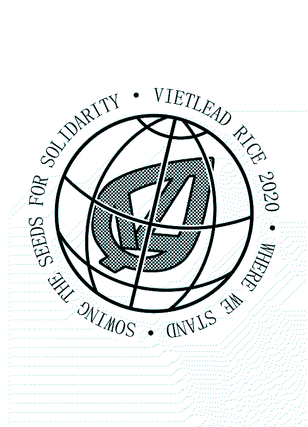 The VietLead Logo in the outline of a globe.